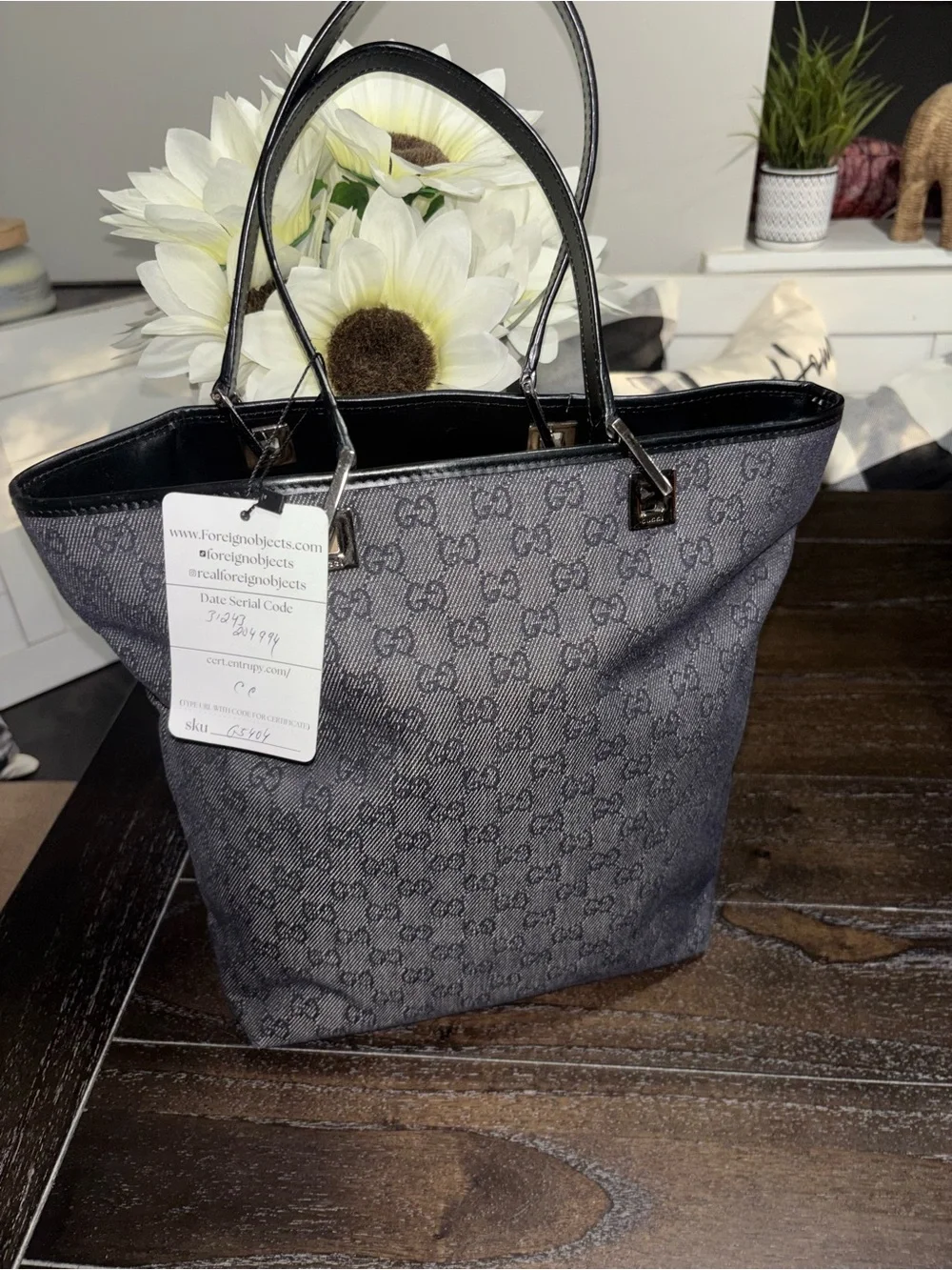 Gucci GG Canvas Tote